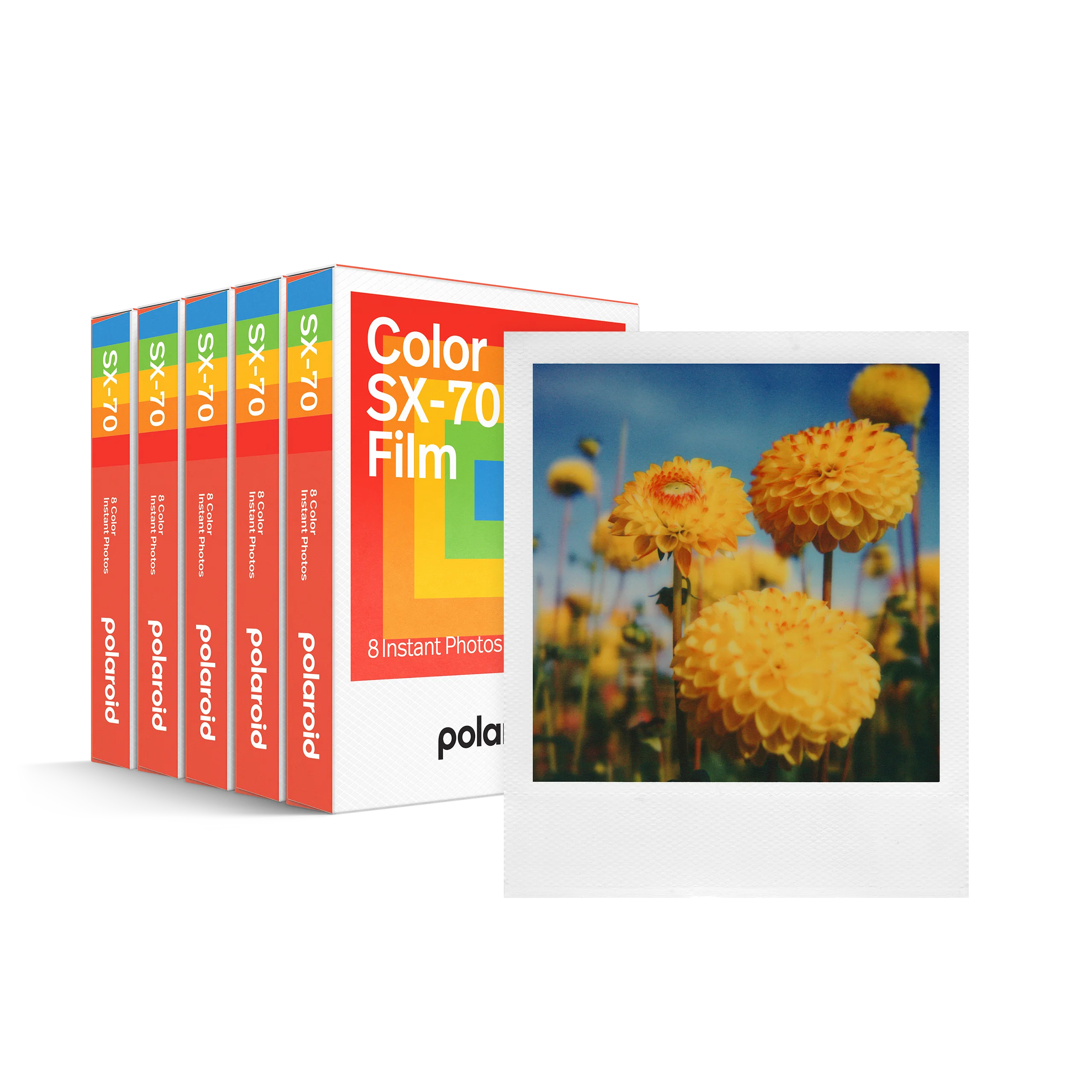 Color SX-70 Film Five Pack