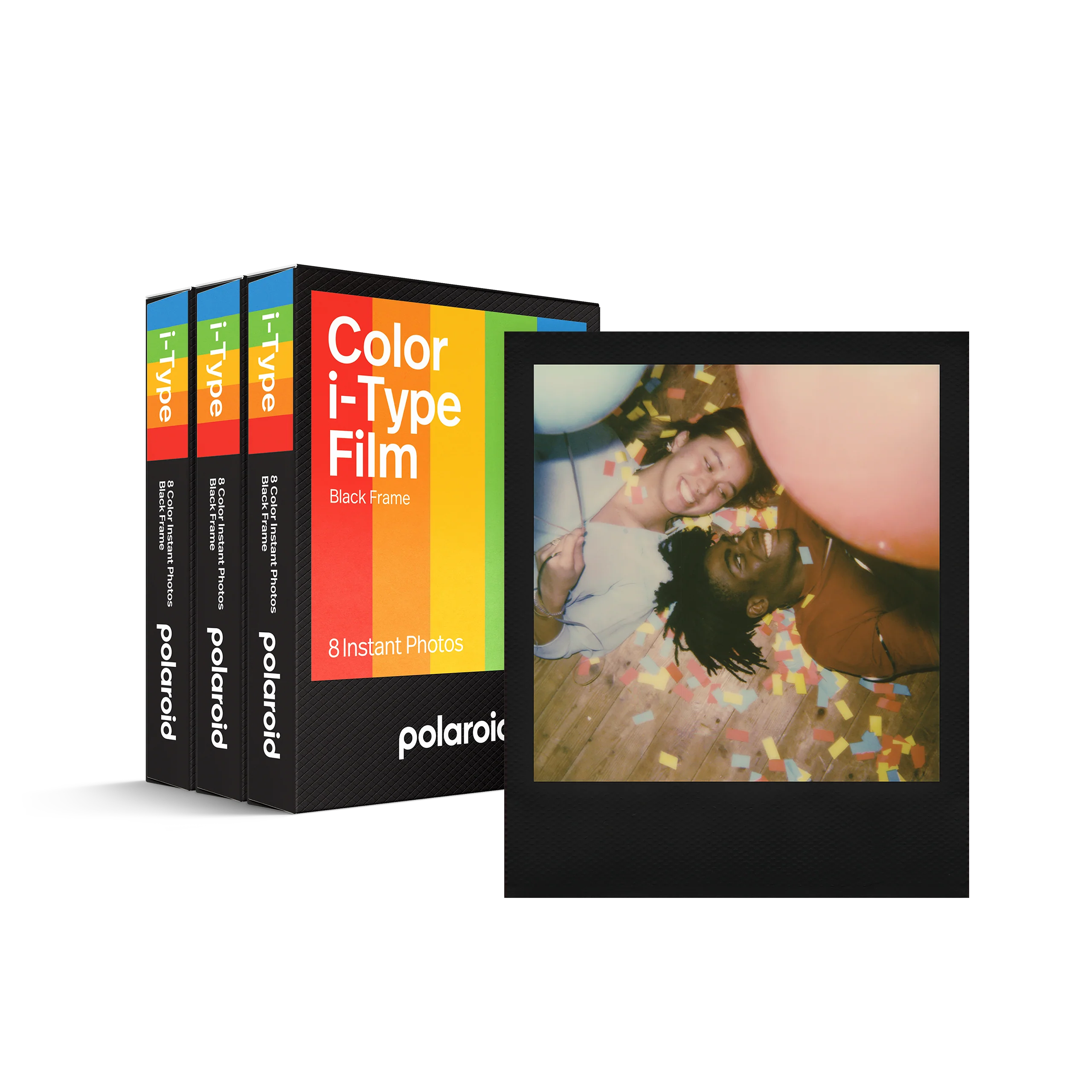 Color i-Type Black Frame Film Triple Pack
