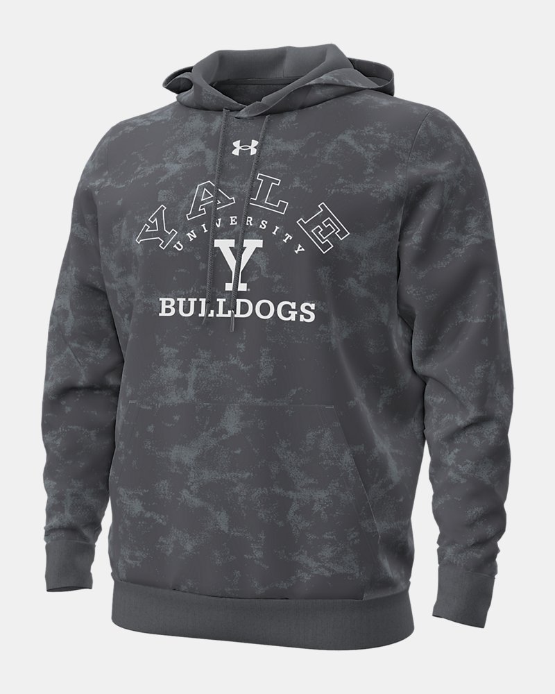 UA Rival Fleece Washed Collegiate Men's Hoodie - Gray