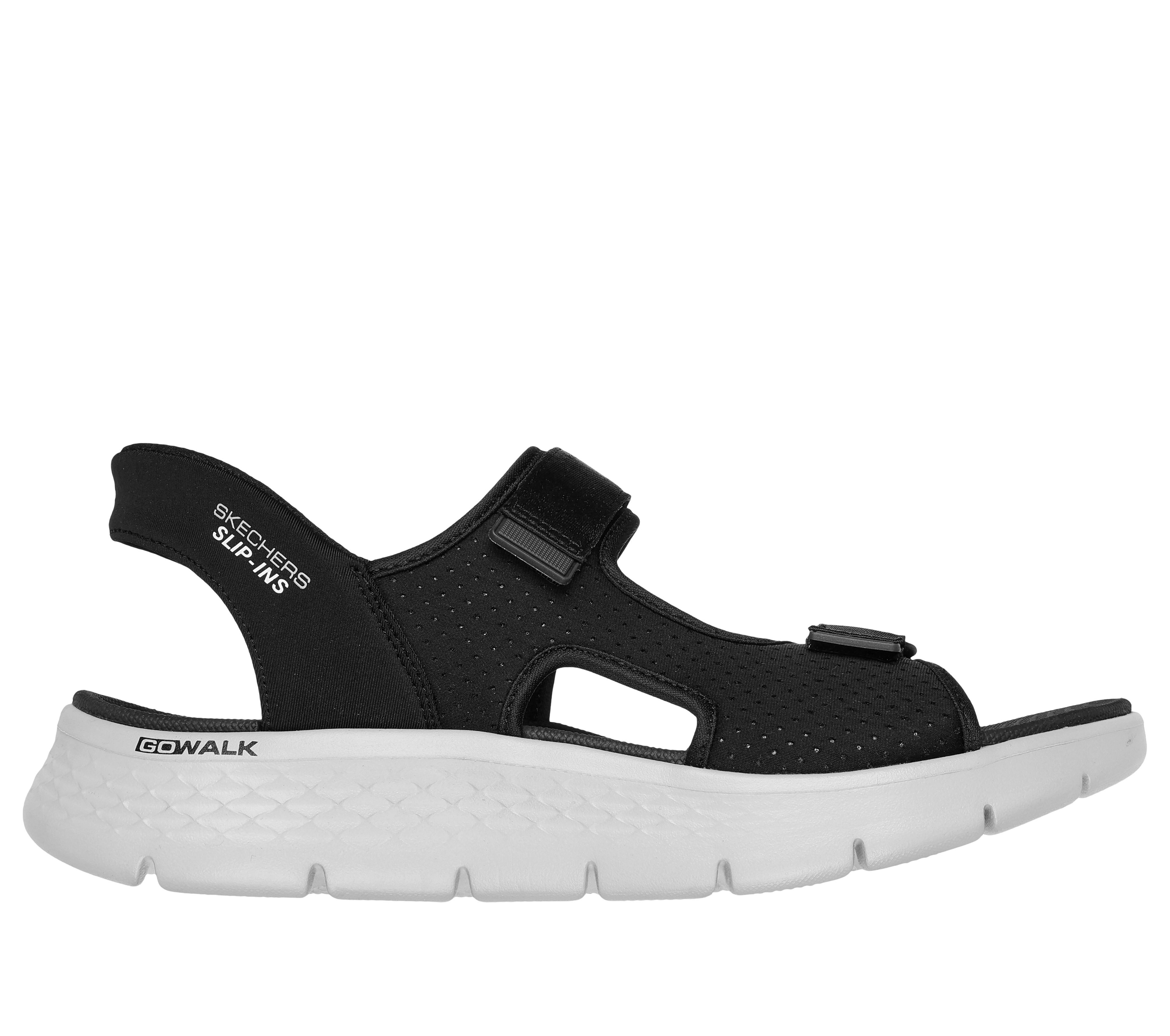 Skechers Slip-ins: GO WALK Flex SD - Easy Entry - BLACK / GRAY