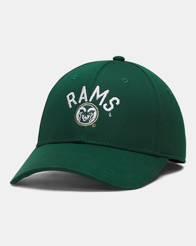 UA Blitzing 3.0 Collegiate Men's Stretch Fit Cap - Green