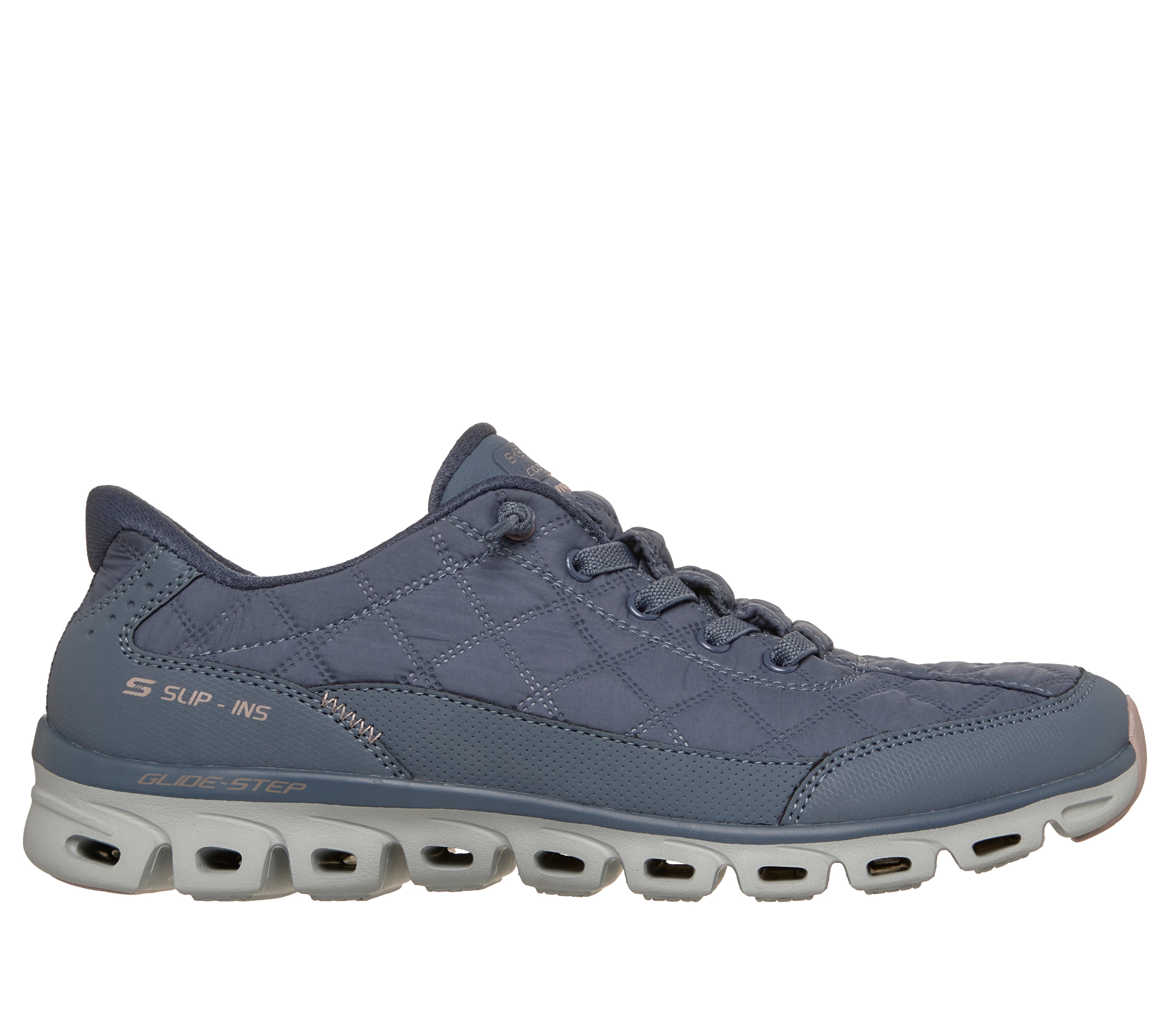 Skechers Slip-ins: Glide-Step - Cozy Fit At Ease - SLATE