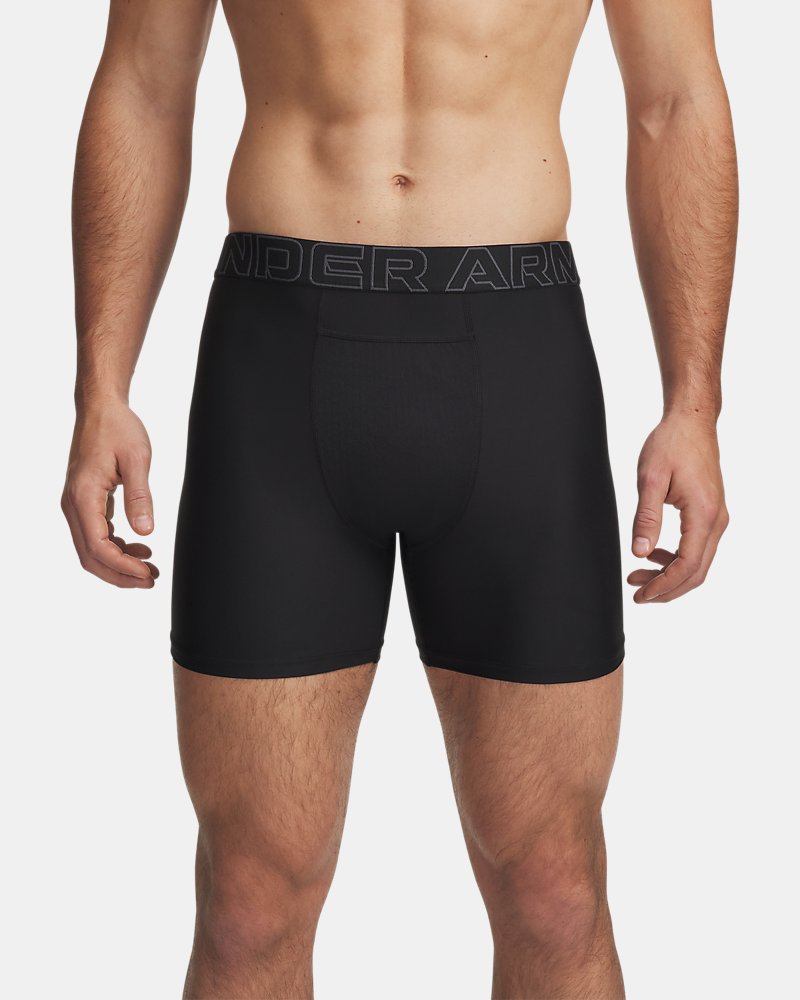 UA Boxerjock® BallBag Men's 6" 2-Pack Underwear - Black