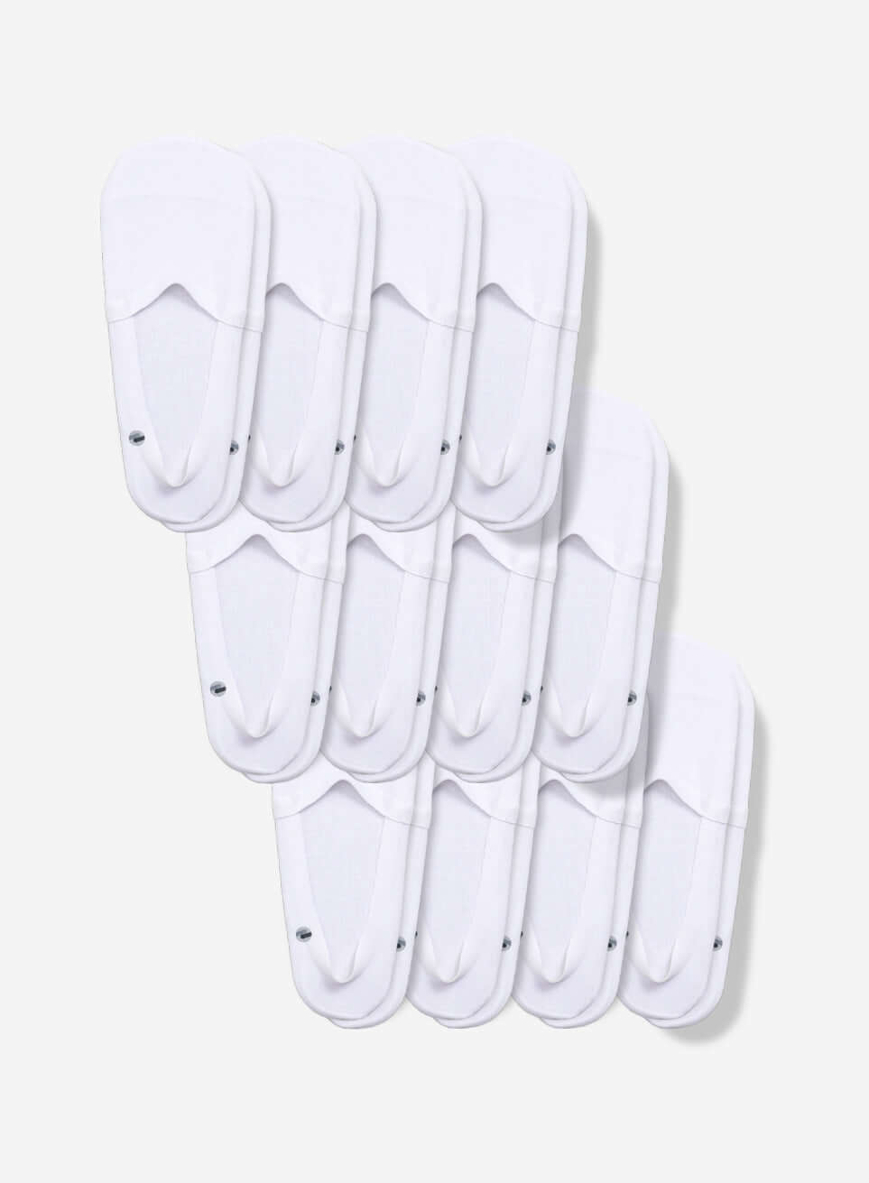 Cotton No Show Socks 12-Pack