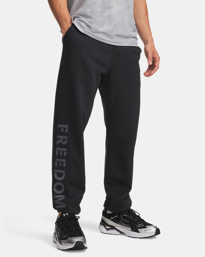 UA Freedom Rival Fleece Men's Pants - Black