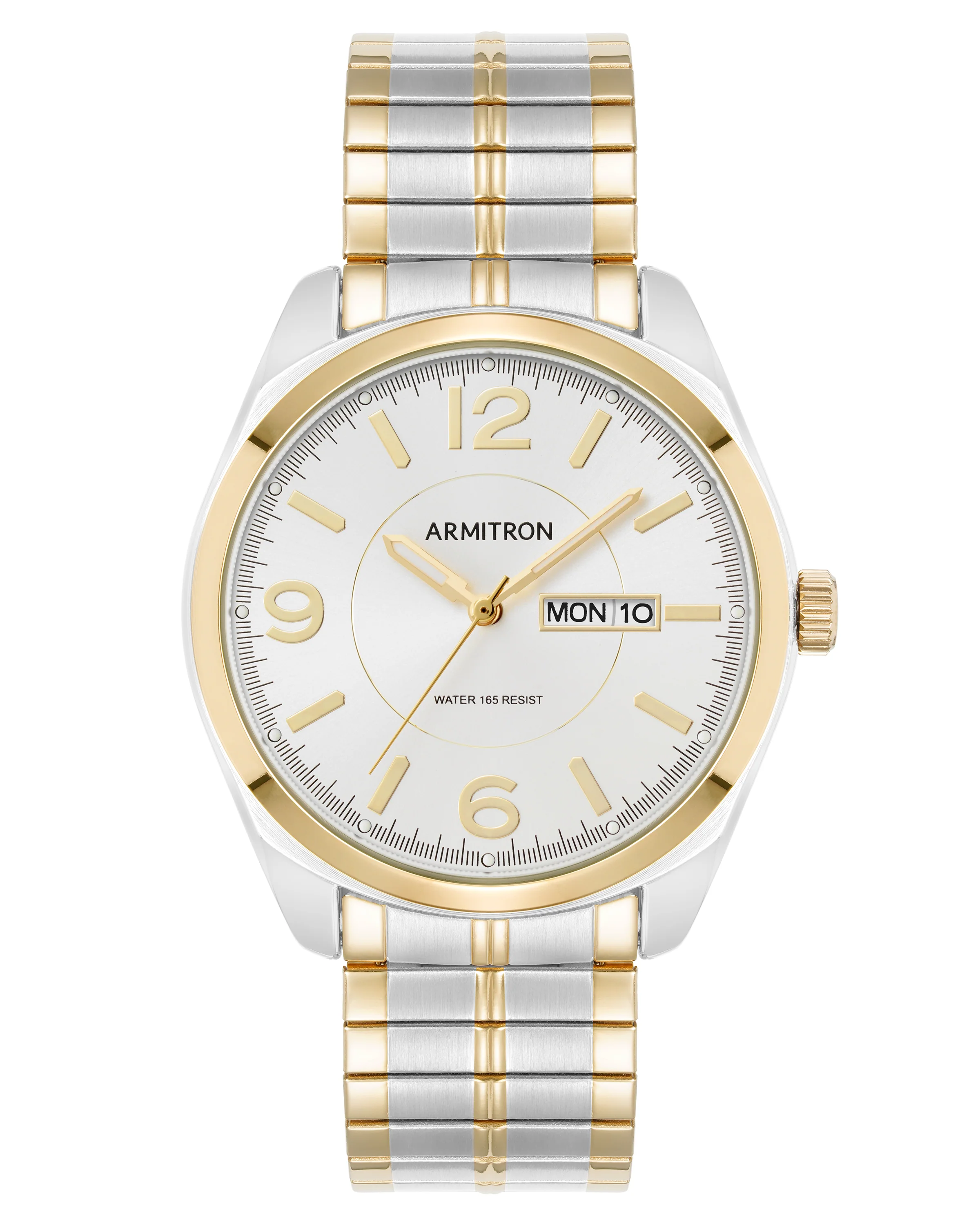 Armitron Men's Day-Date Function Expansion Band Watch, 20-4591