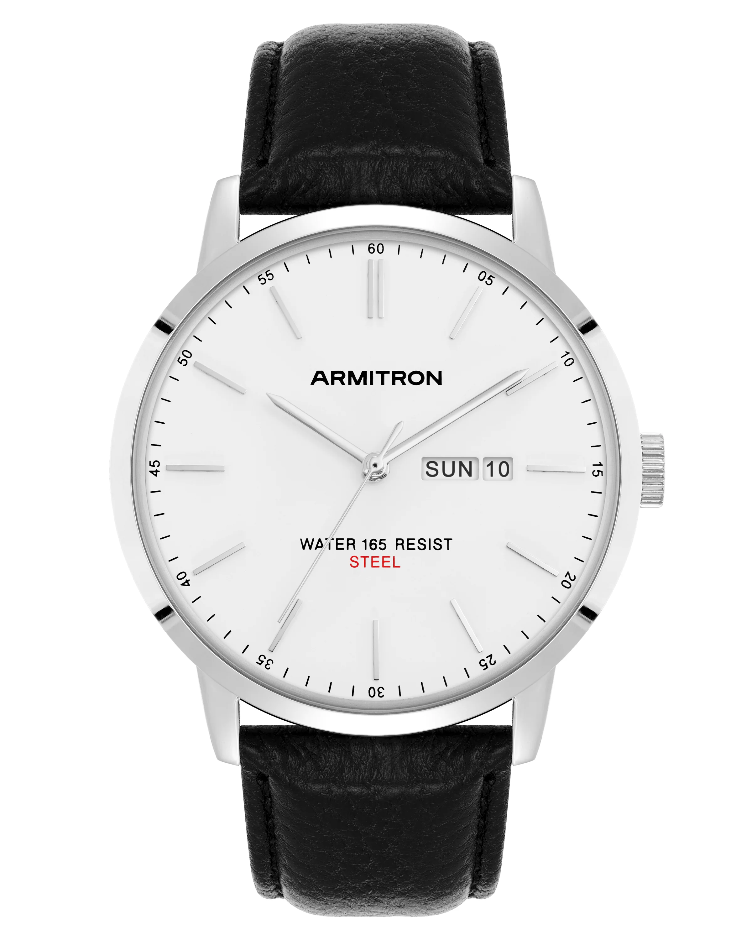 Miles? | 42mm, White/Black