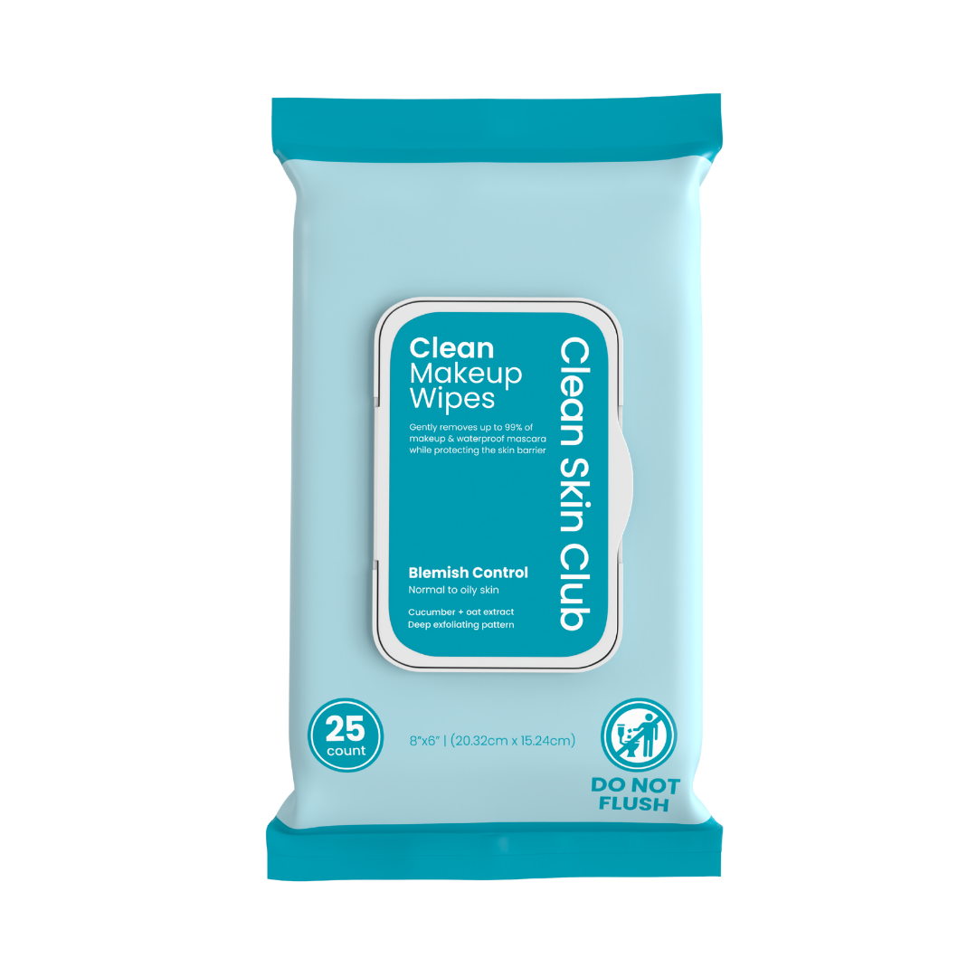 Clean Makeup Wipes Blemish Control