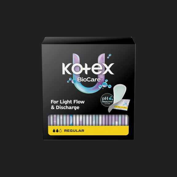 BioCare Daily Wrapped Liners, Regular Length