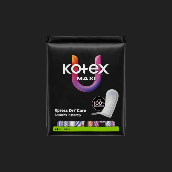 Maxi Pads, Heavy Absorbency