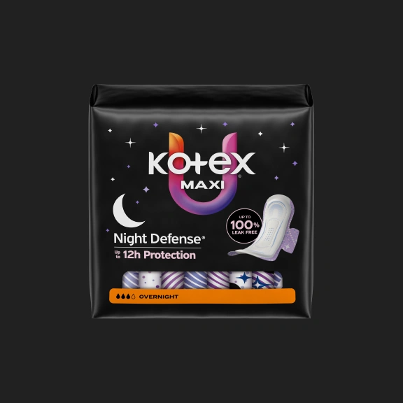 Maxi Pads with Wings, Overnight Absorbency
