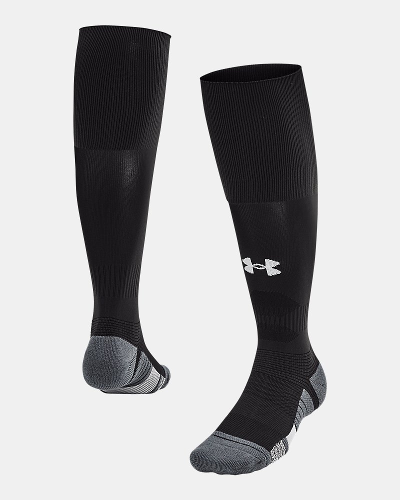 UA Magnetico Grip Unisex Over-The-Calf Socks - Black
