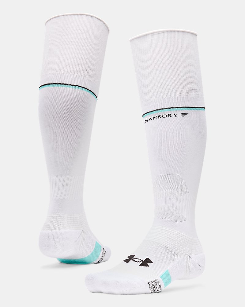 UA x Mansory Magnetico Unisex Grip Socks - White