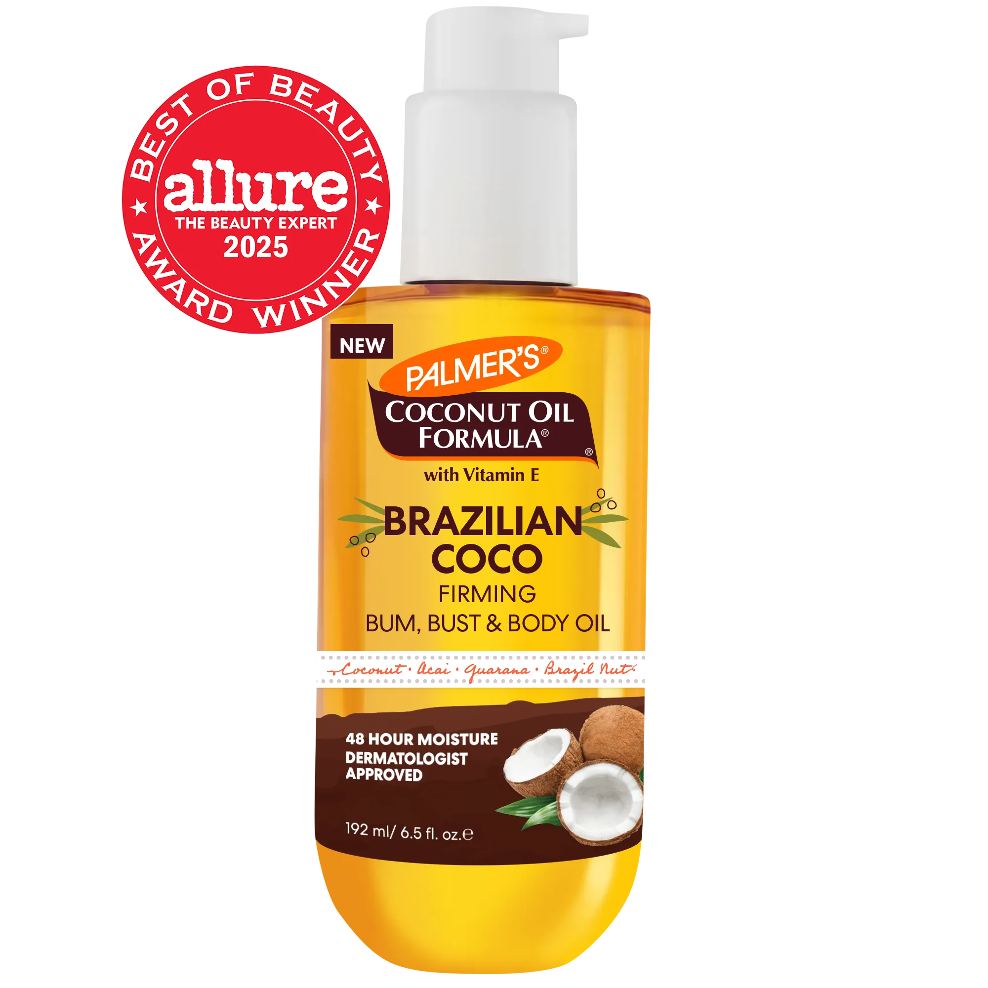 Brazilian Coco Firming Bum, Bust & Body Oil