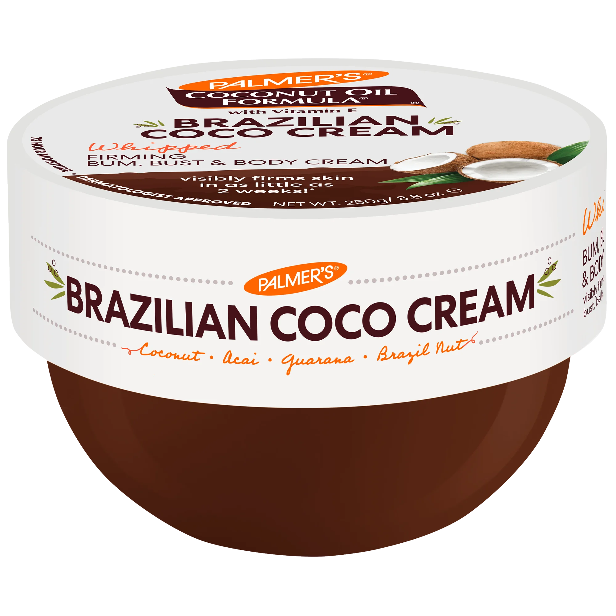 Brazilian Coco Whipped Bum, Bust & Body Cream