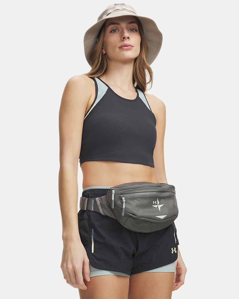 UA Explor Trail Run Pocket Women's Tank - Gray
