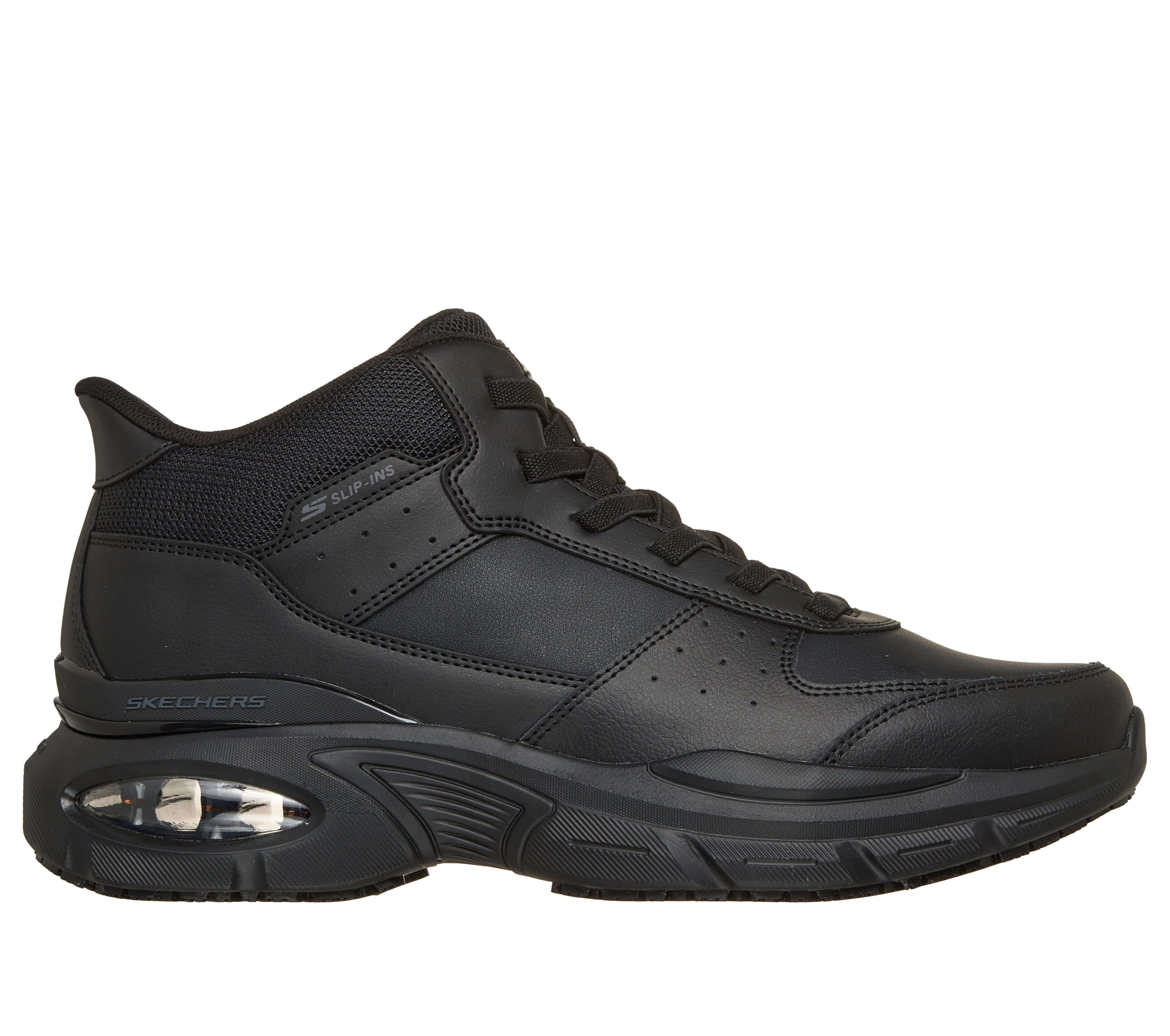 Skechers Slip-ins Work Slip-Resistant: Skech-Air Ventura - BLACK