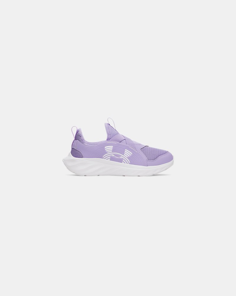 UA Turbo Go Girls' Grade School Running Shoes - Purple