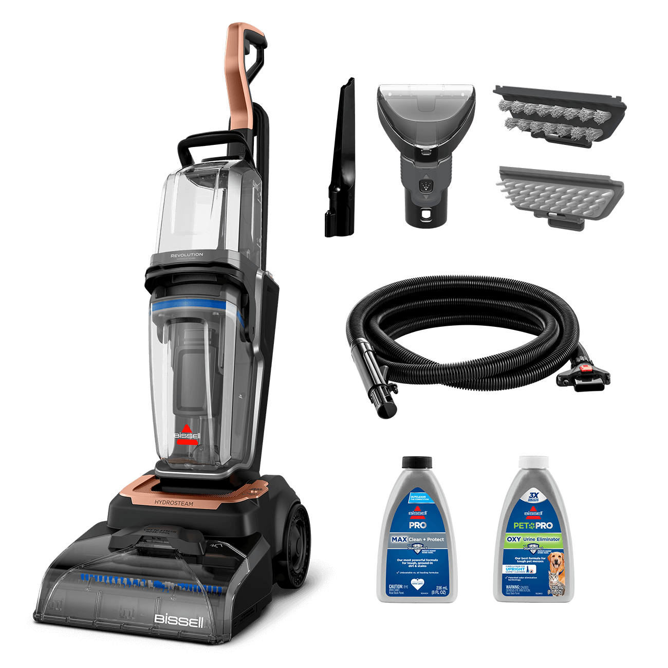 Revolution® HydroSteam® Upright Carpet & Upholstery Cleaner