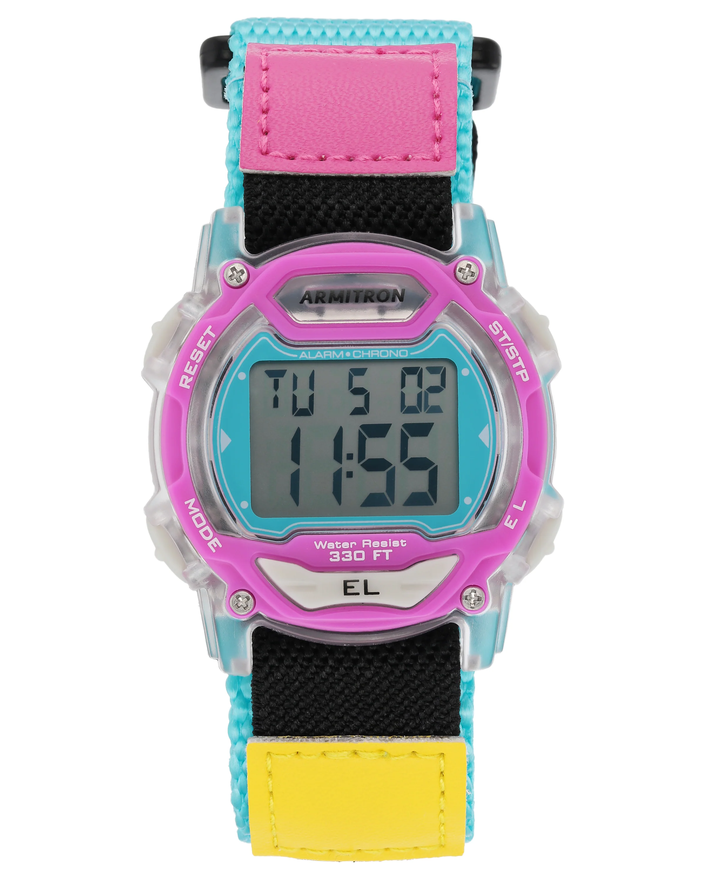 Armitron Sport Unisex Digital Chronograph Nylon Strap Watch