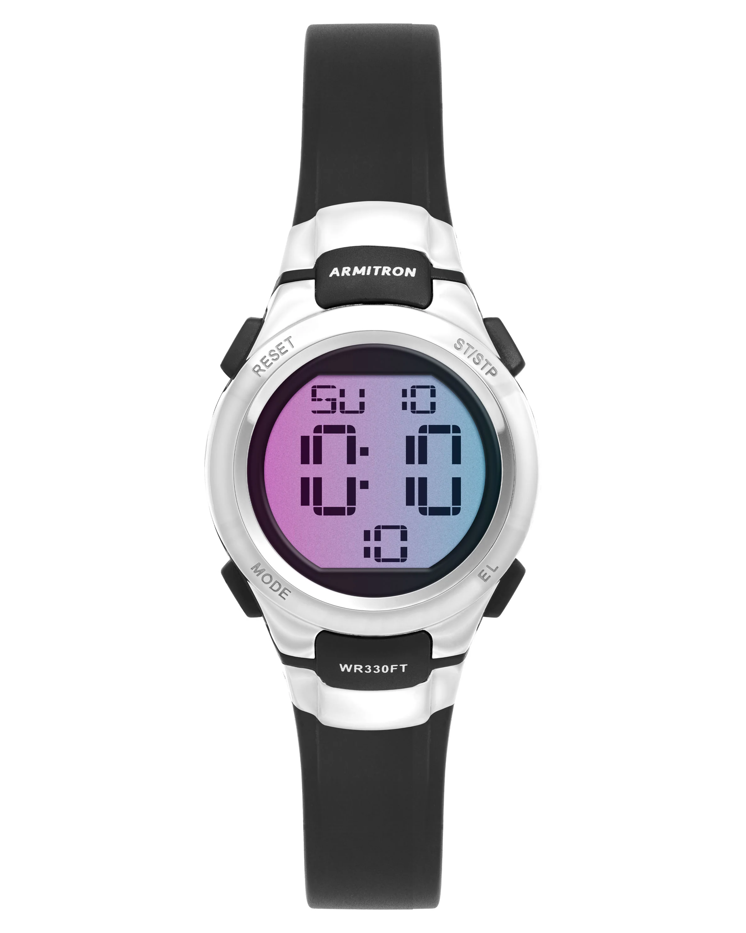Armitron Sport Women's Digital Chronograph Resin Strap Watch 45/7012BRB