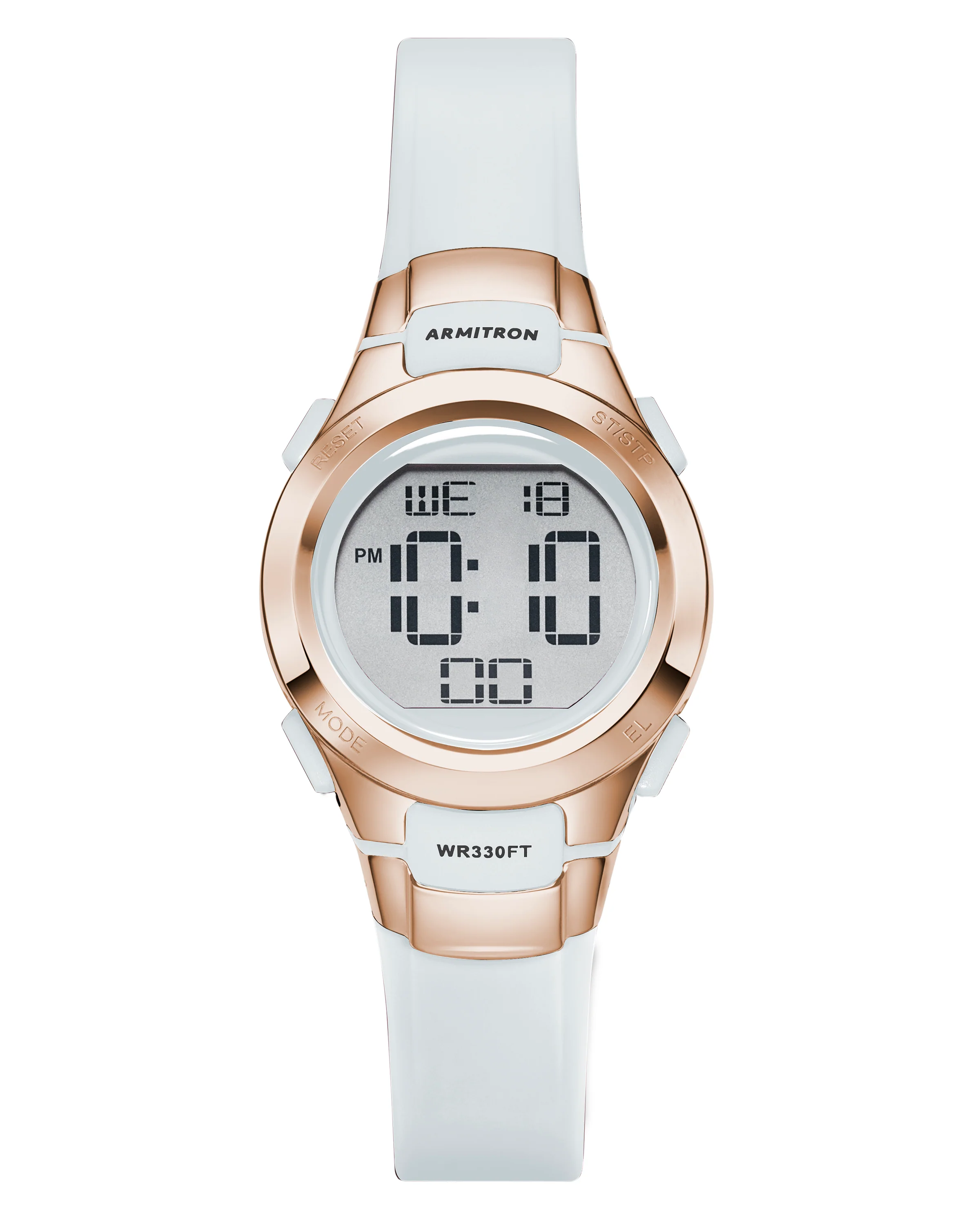 Armitron Sport Women's Digital Chronograph Resin Strap Watch  45/7012PBL