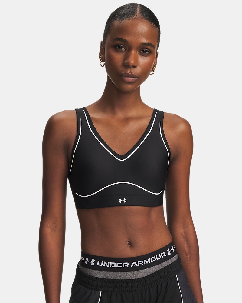 UA Infinity Mid Novelty Women's Sports Bra - Black
