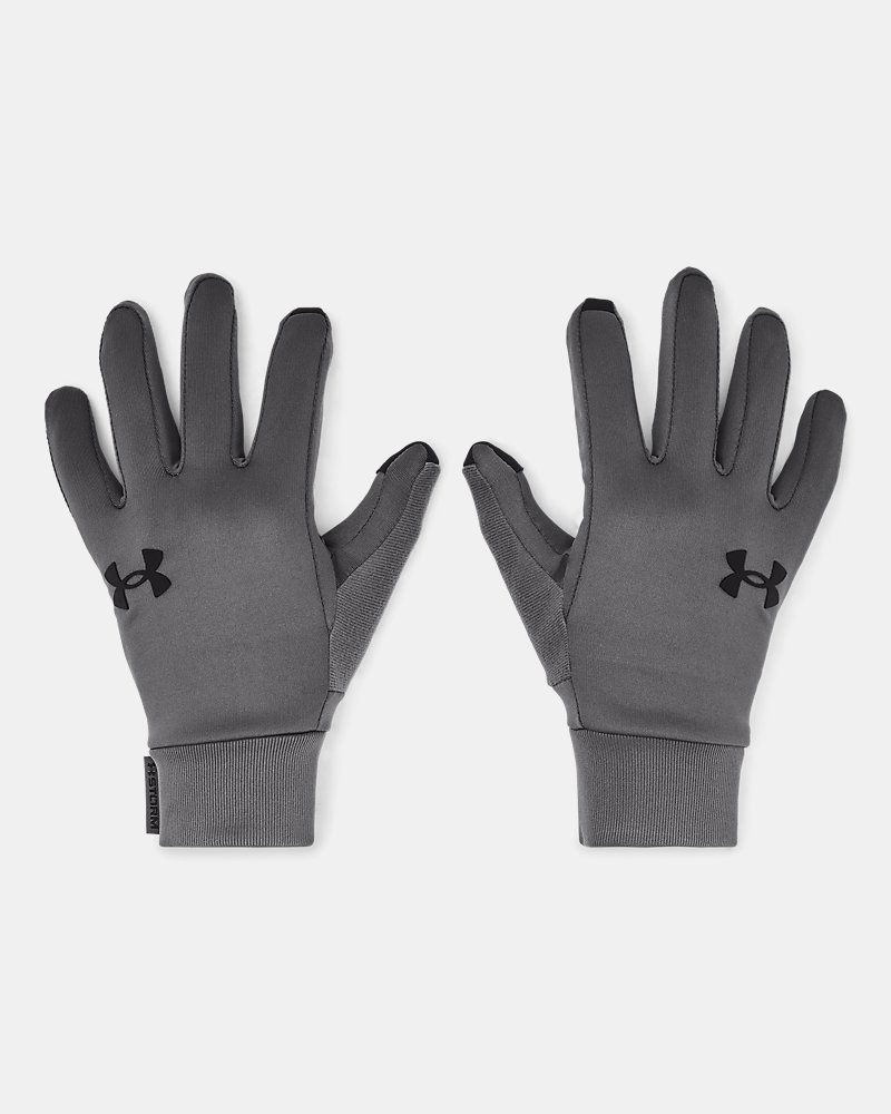 UA Storm Liner Men's Gloves - Gray
