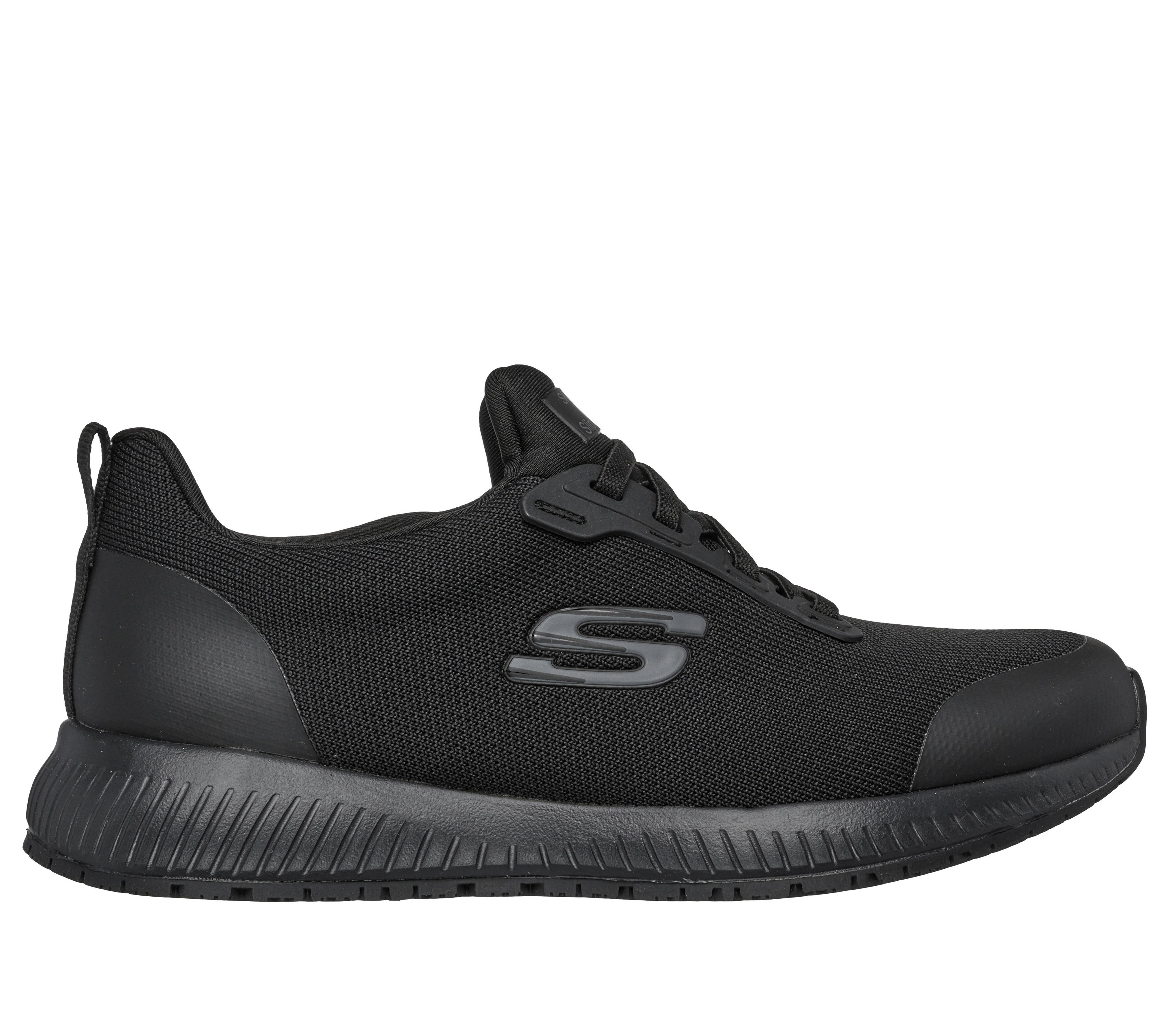 Work Slip-Resistant Relaxed Fit: Squad - BLACK