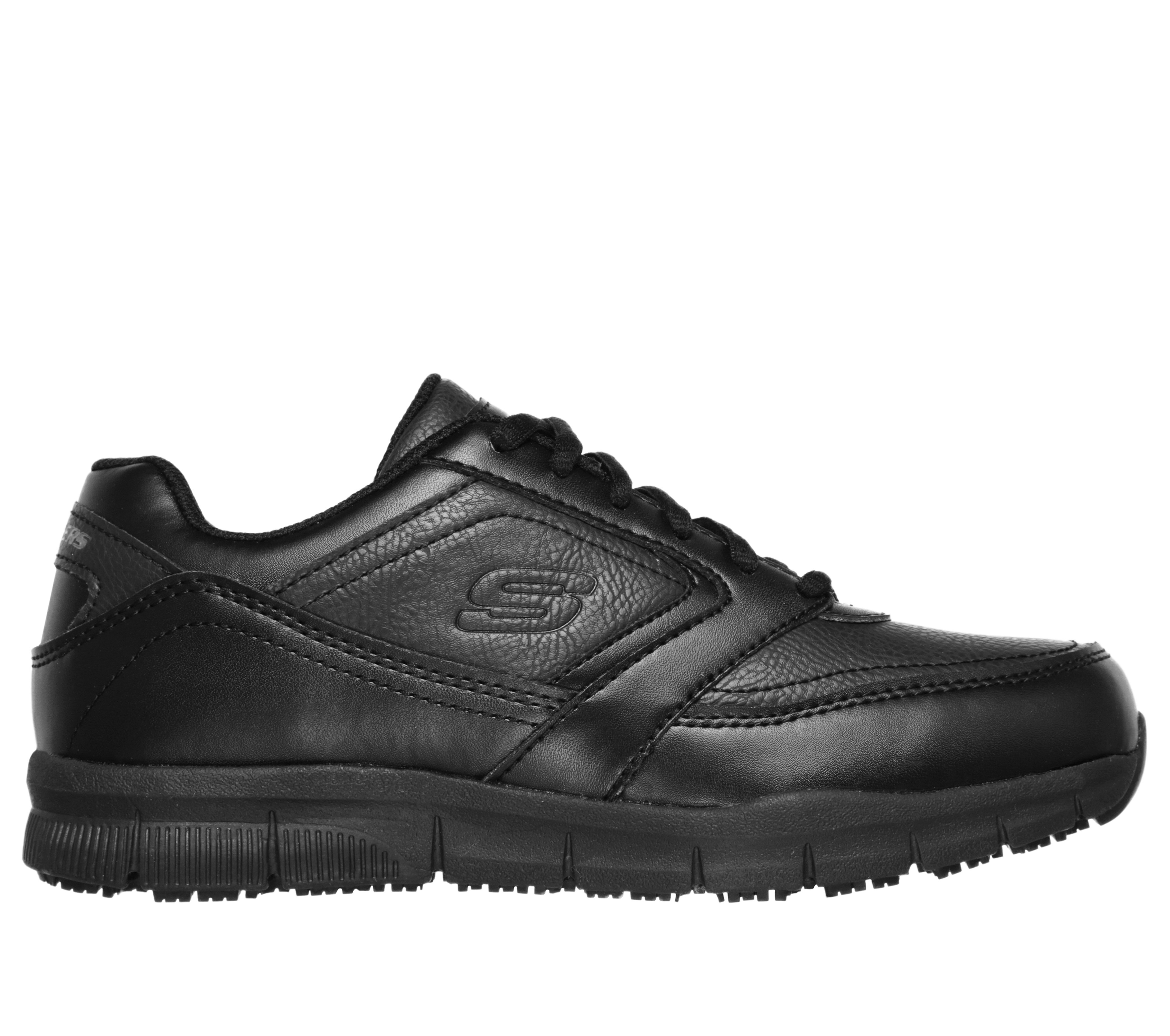 Work Slip-Resistant Relaxed Fit: Nampa - Wyola - BLACK