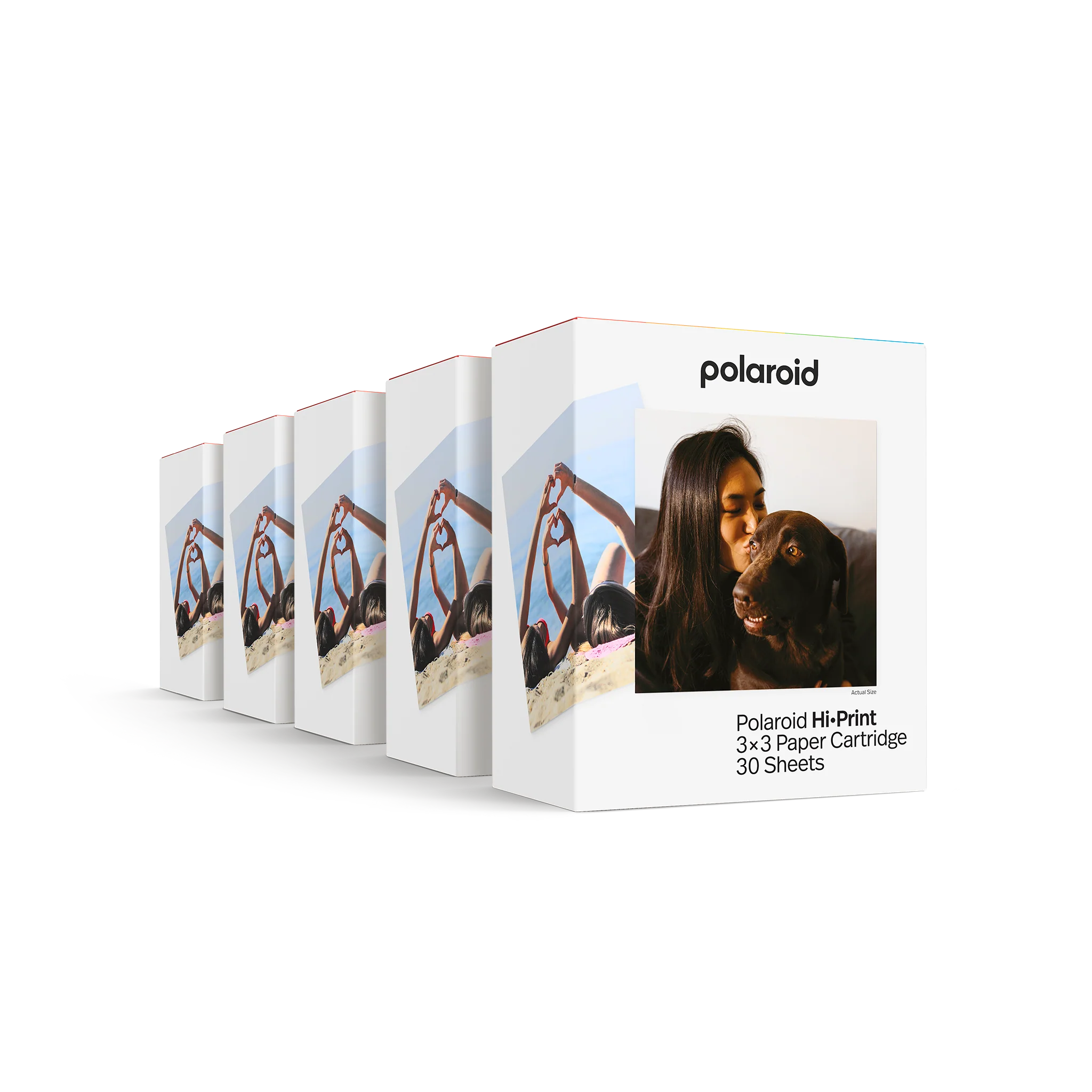 Polaroid Hi??Print 3x3 Paper Cartridge Five Pack