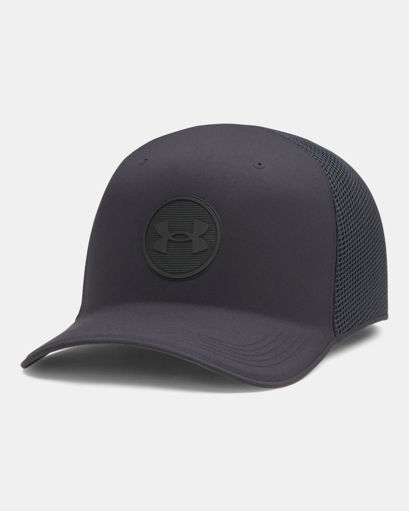 UA StealthForm Mid Unisex Trucker Hat - Black