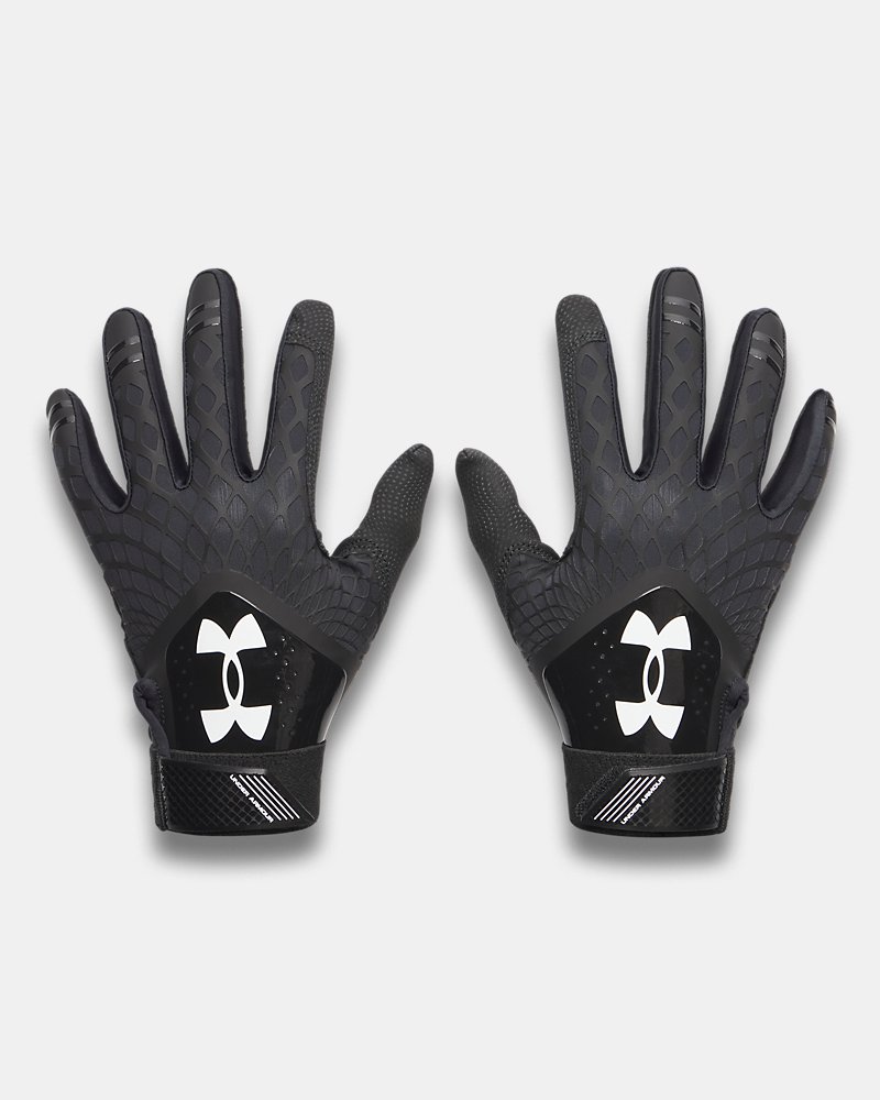 UA Glyde Women's Batting Gloves - Black