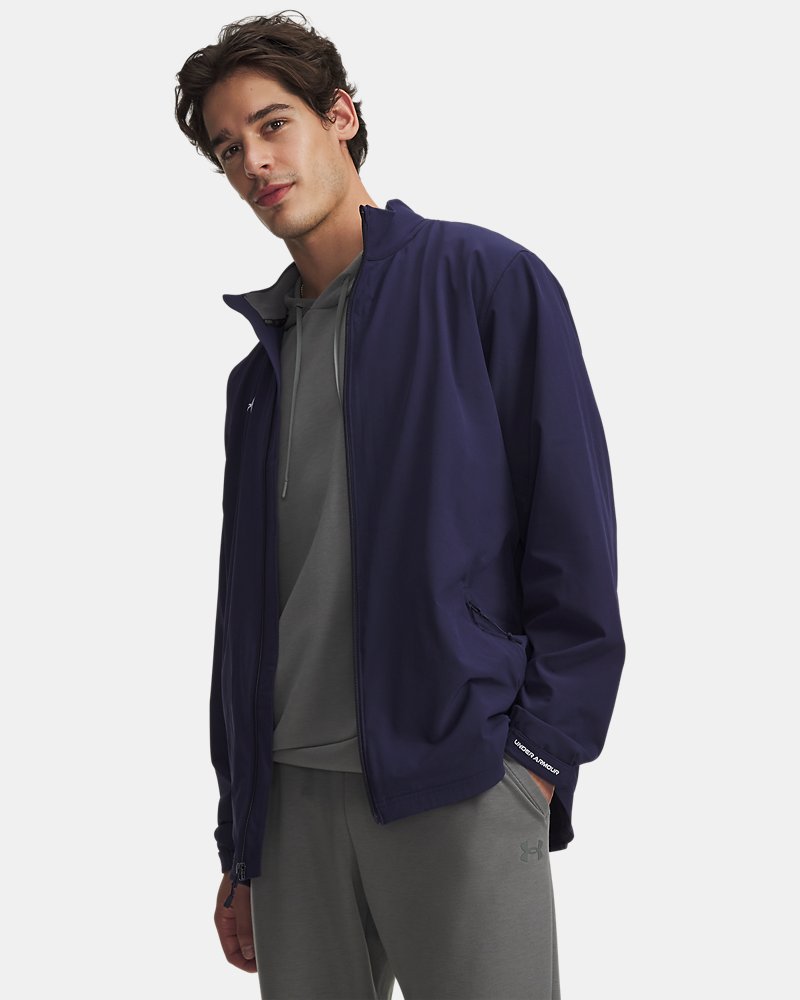 UA Hockey Warm Up Men's Jacket - Blue