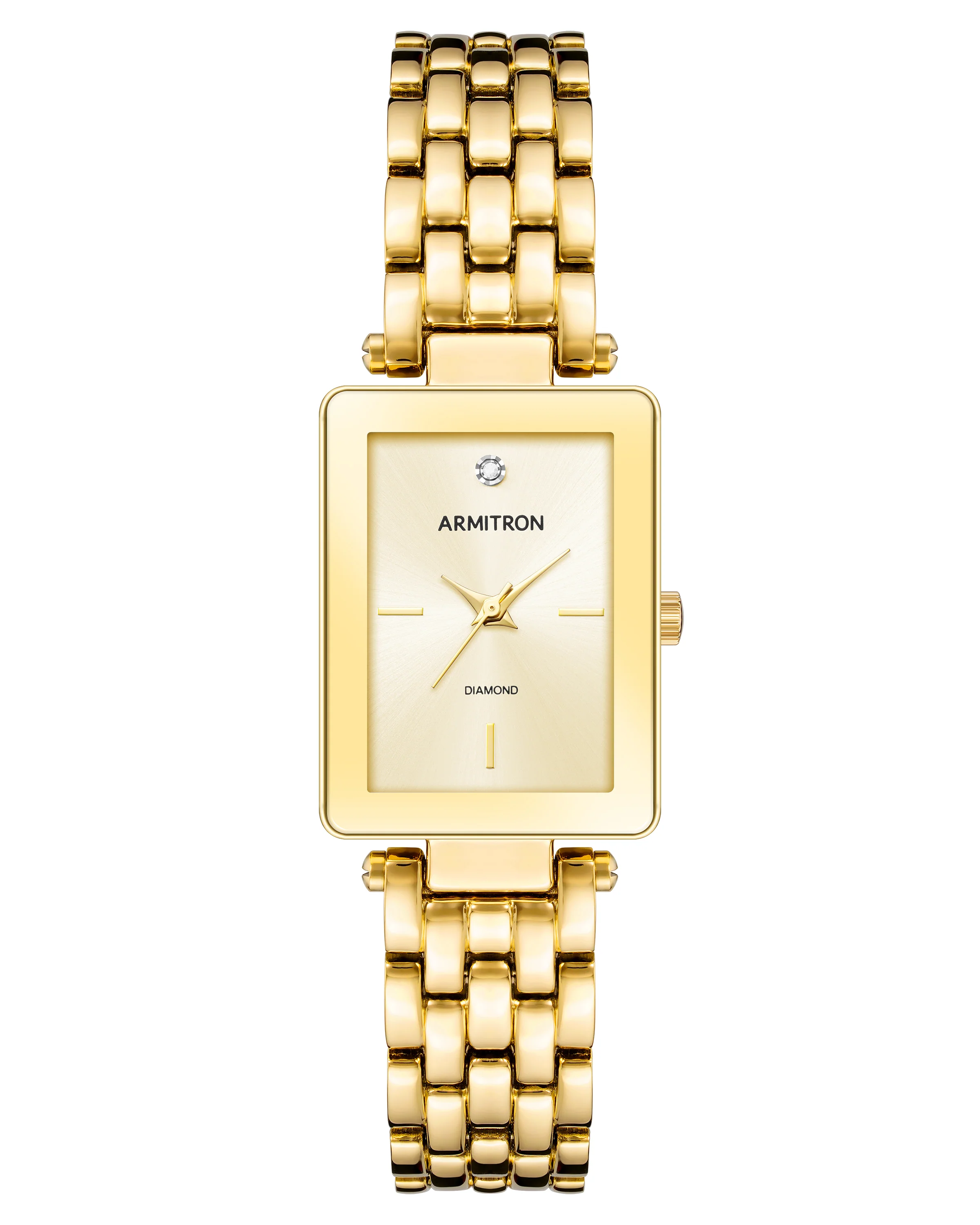 Armitron Women's Genuine Diamond Dial Bracelet Watch 75/5769CHGP