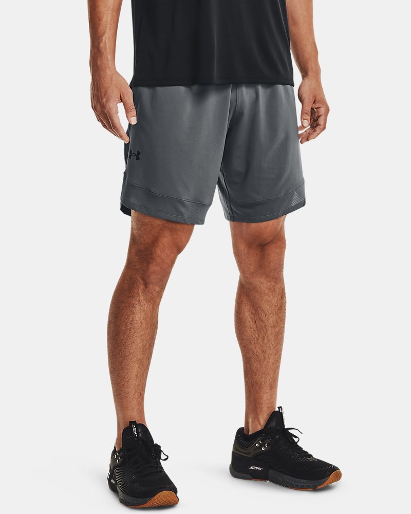 UA Stretch Training Men's 9" Shorts - Gray