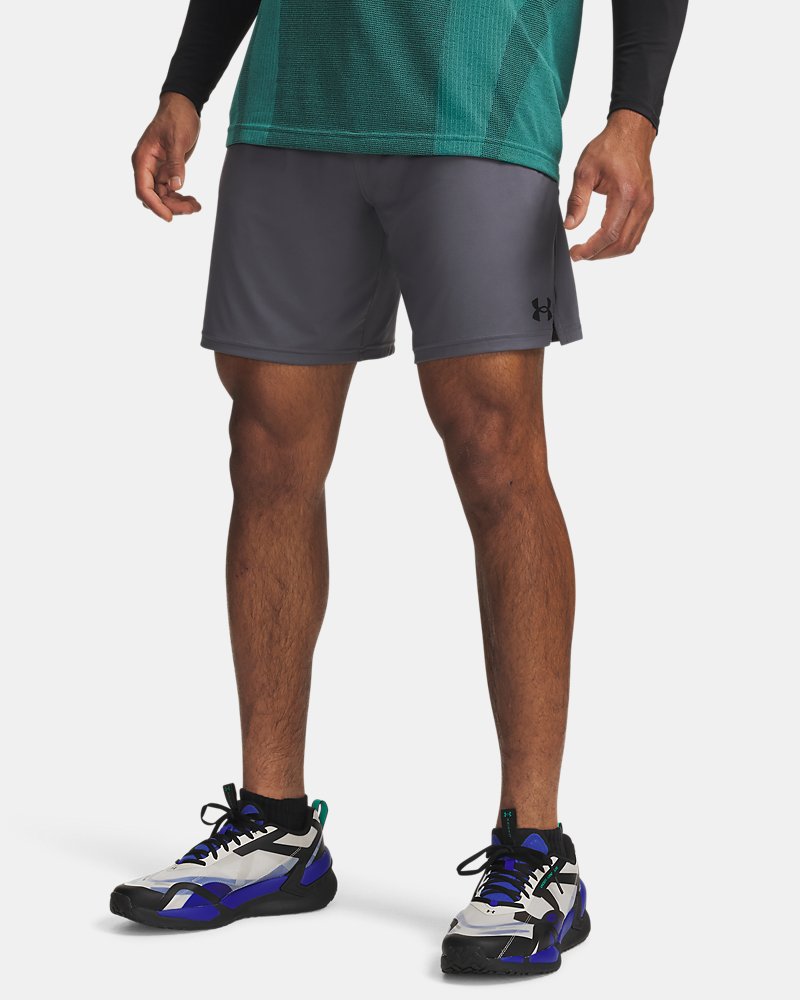 UA Vanish Knit Men's 8" Shorts - Gray