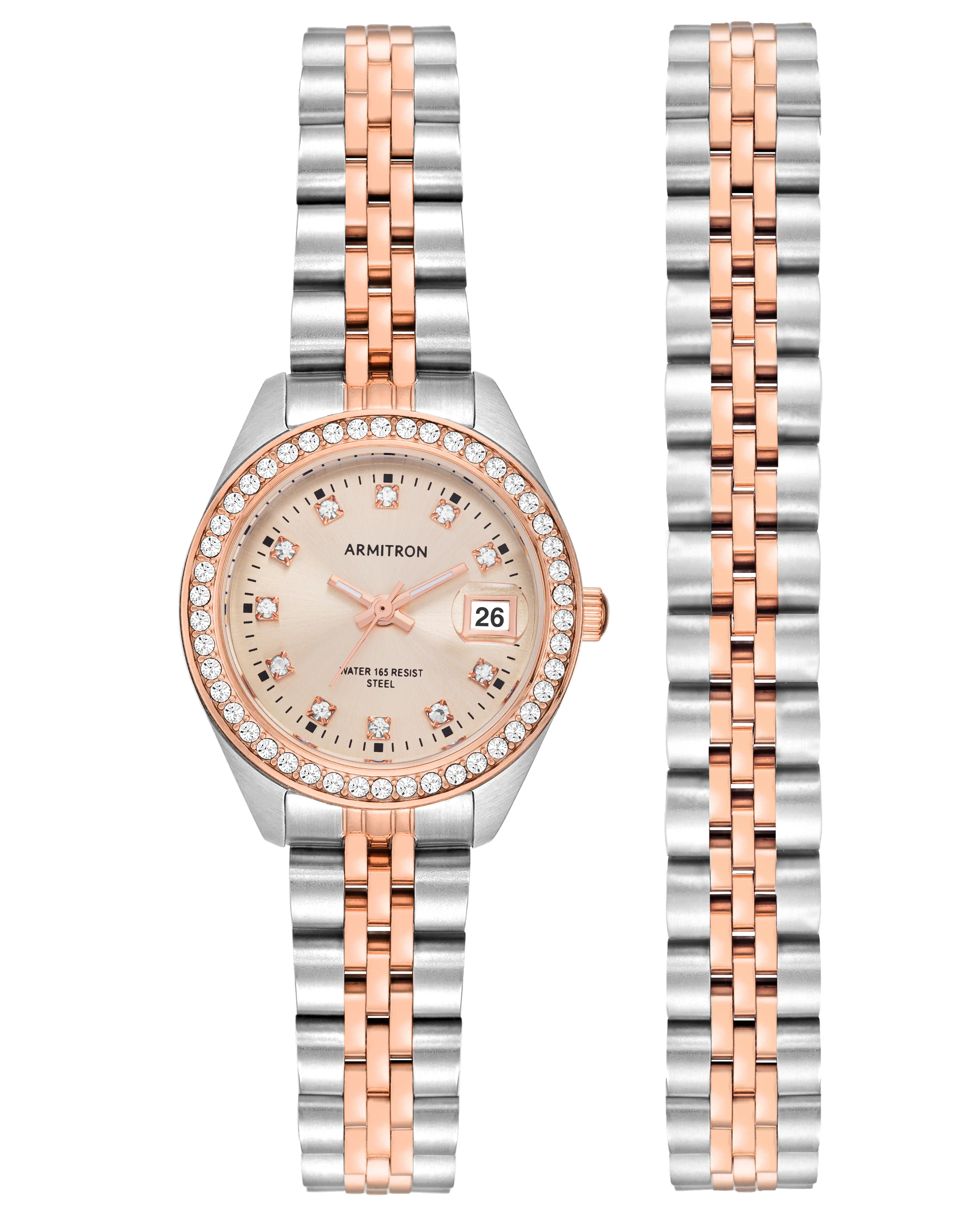 Minnie Crystal Gift Set? | 26mm, Rose Gold