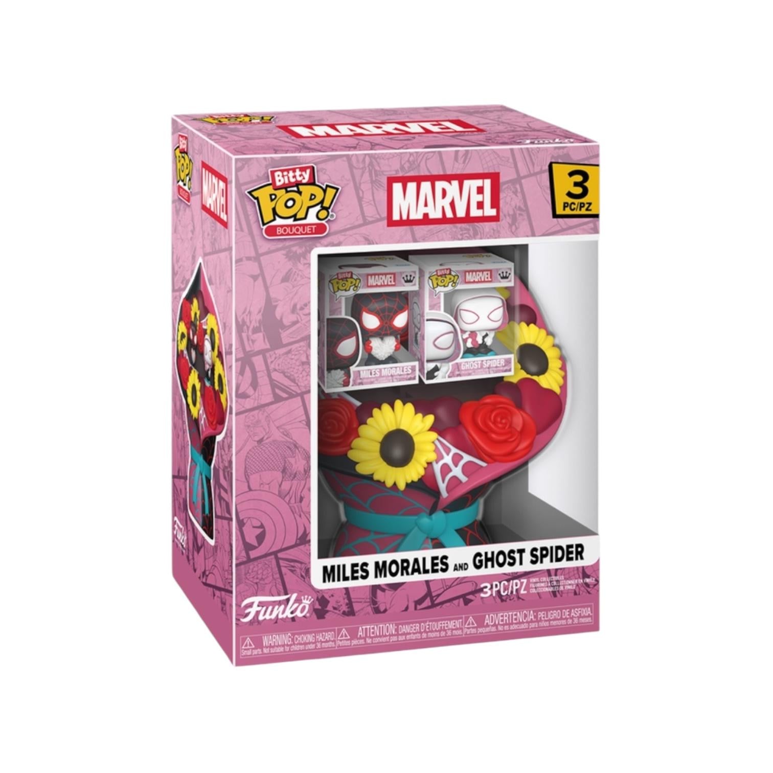 Bitty Pop! Bouquet Mile Morales & Ghost Spider (Valentine)