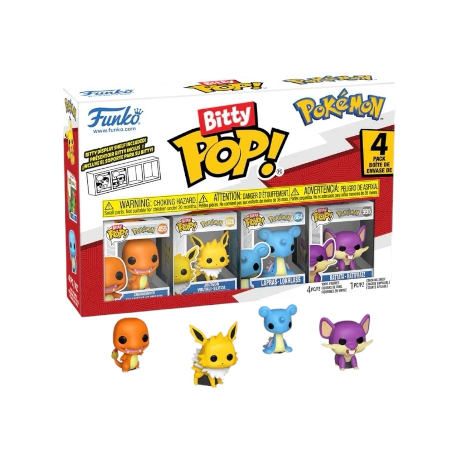 Bitty Pop! Pokémon 4-Pack Series 2