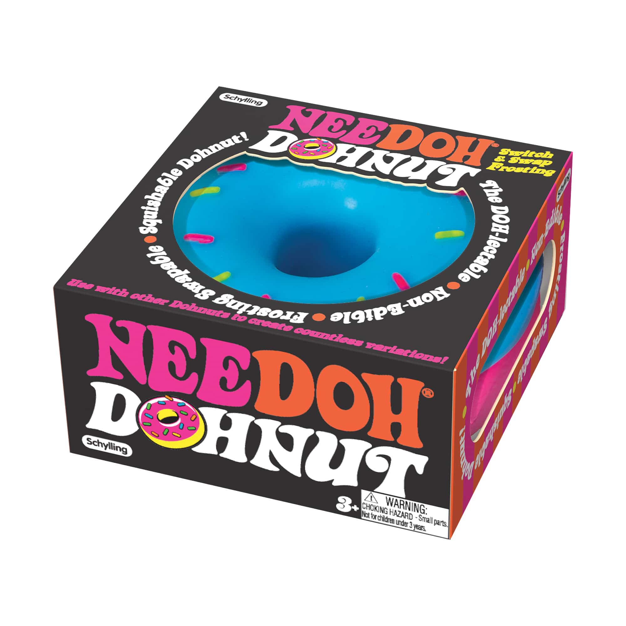 NeeDoh® Dohnuts | Squishy Donut Sensory Toys with Swap Frosting