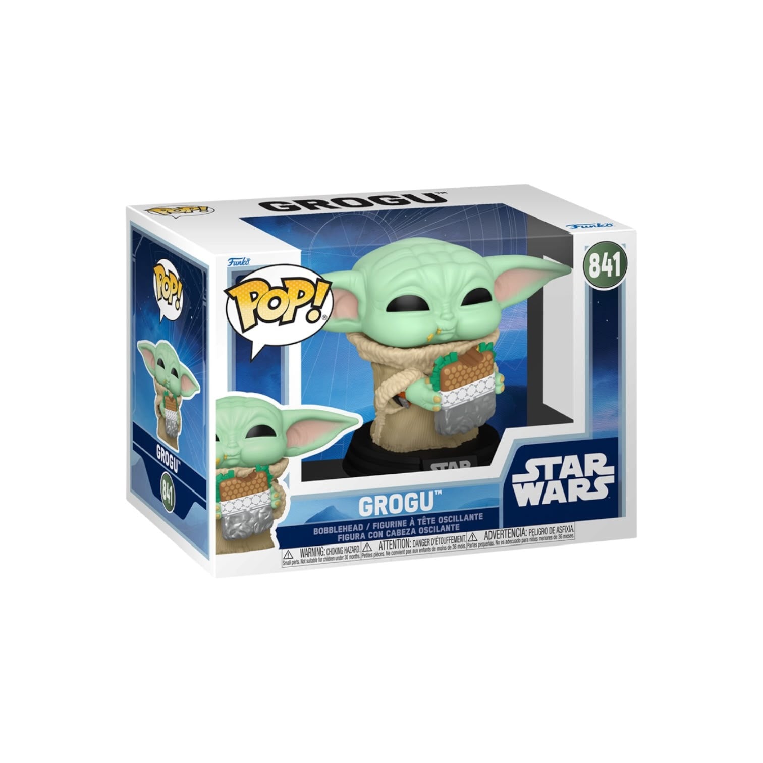 Pop! Grogu with Sandwich