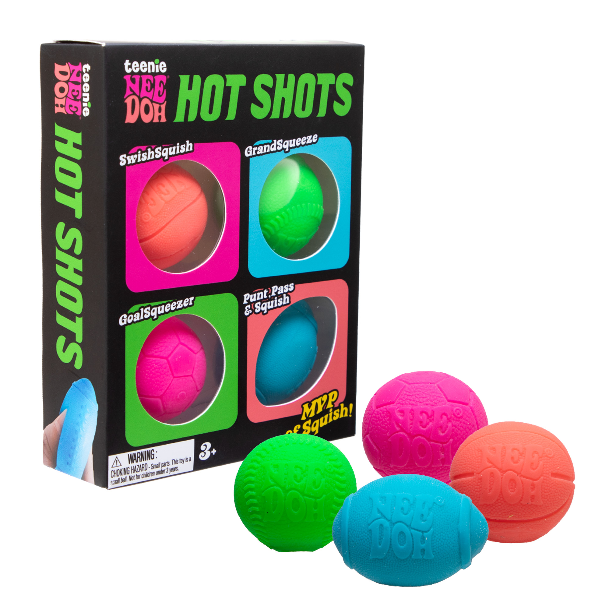 Teenie NeeDoh® Hot Shots Multipack - Schylling