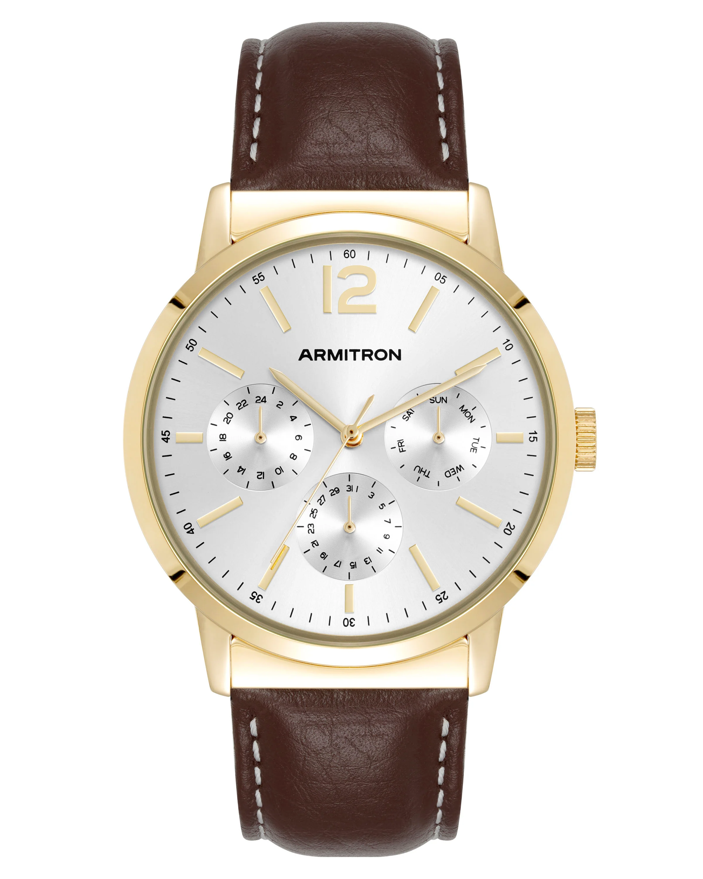 Hudson? | 42mm, Brown Leather