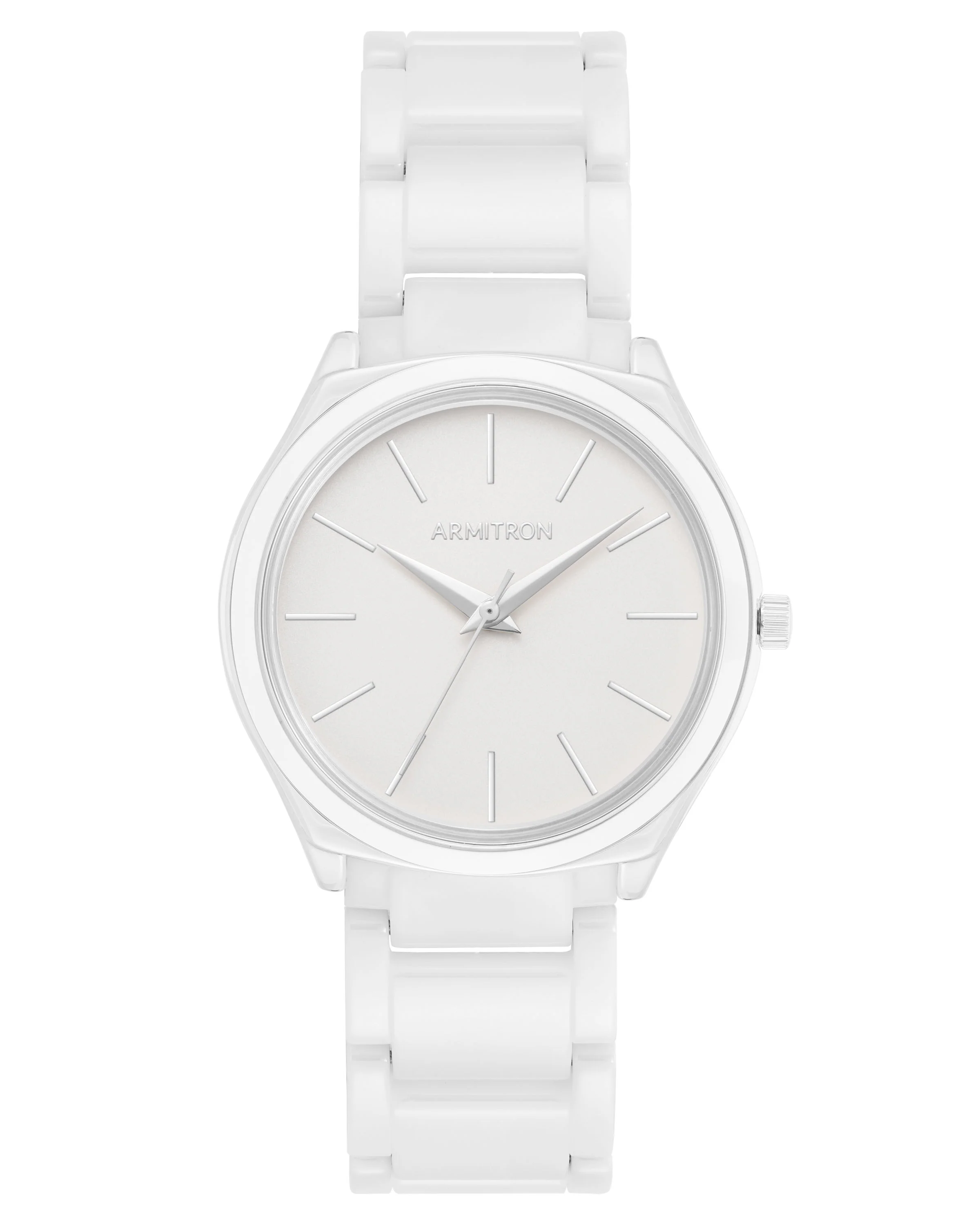 Jalyn? | 36mm, White Ceramic/Silver