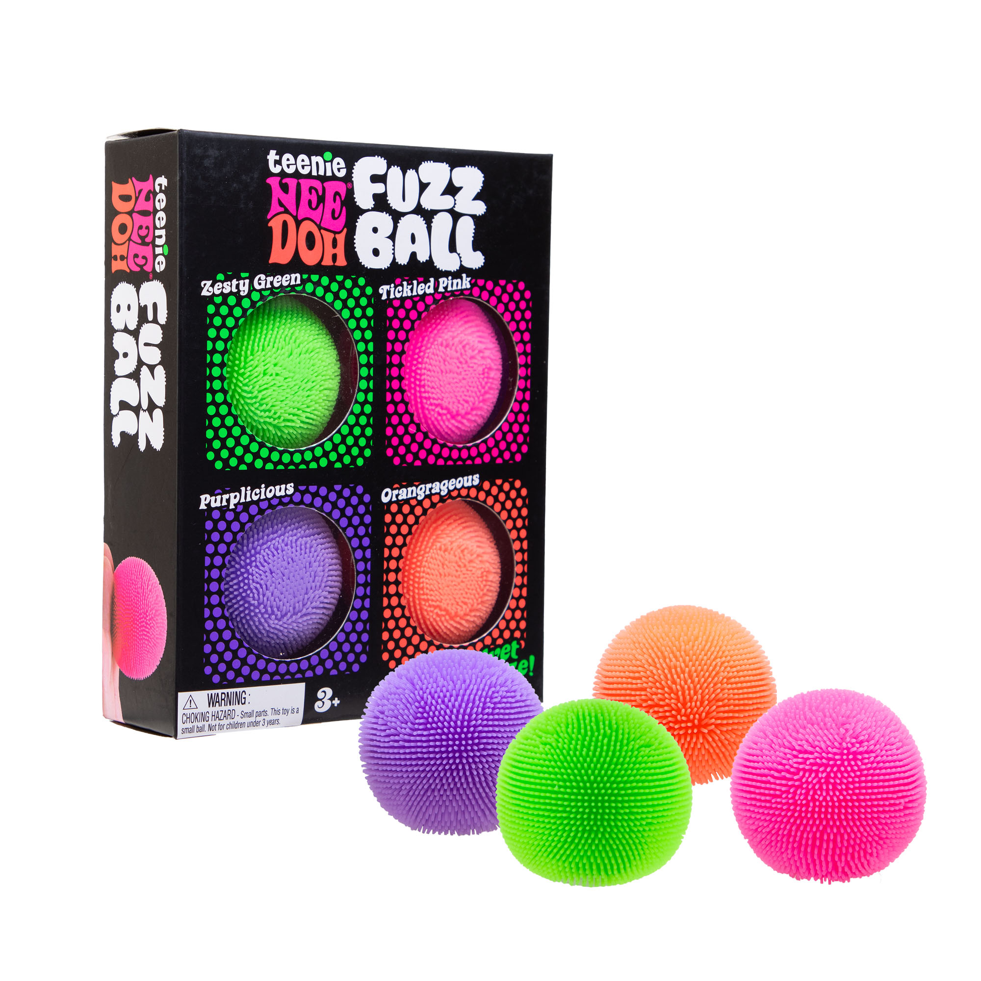 Teenie NeeDoh® Fuzz Ball Multipack - Schylling