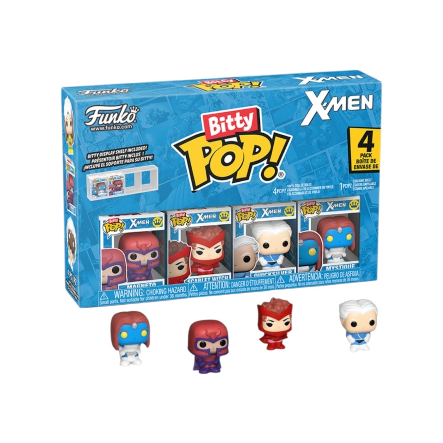 Bitty Pop! X-Men 4-Pack Series 1