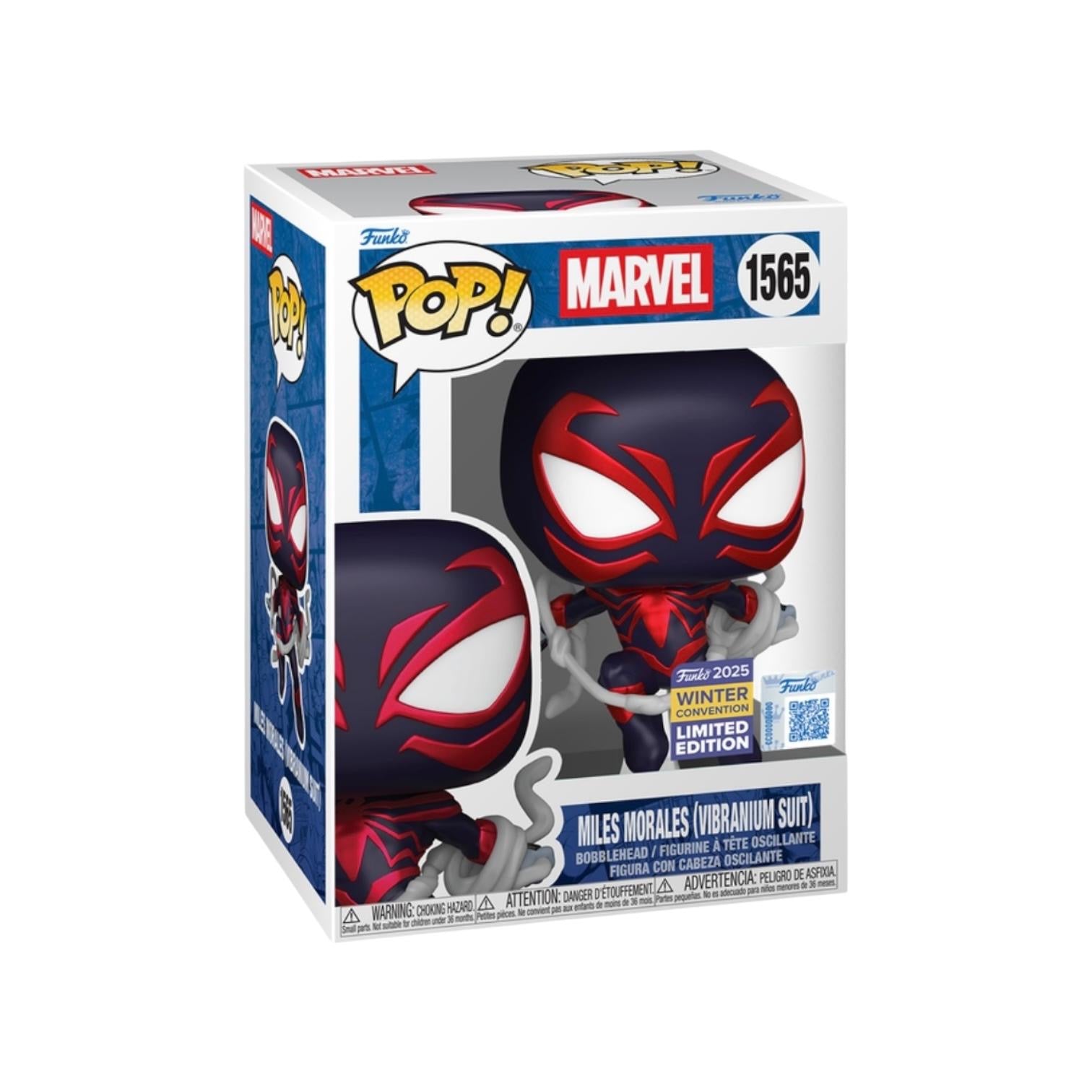 Pop! Miles Morales (Vibranium Suit)