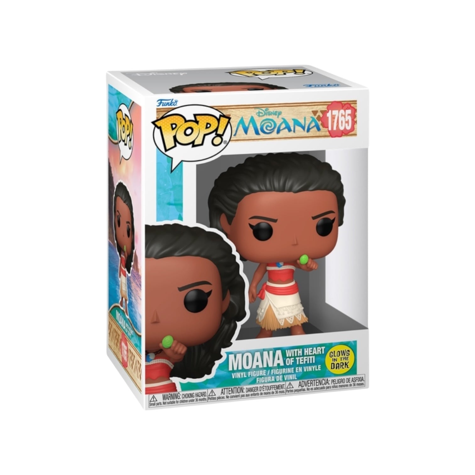Pop! Moana with Heart of Te Fiti (Glow)