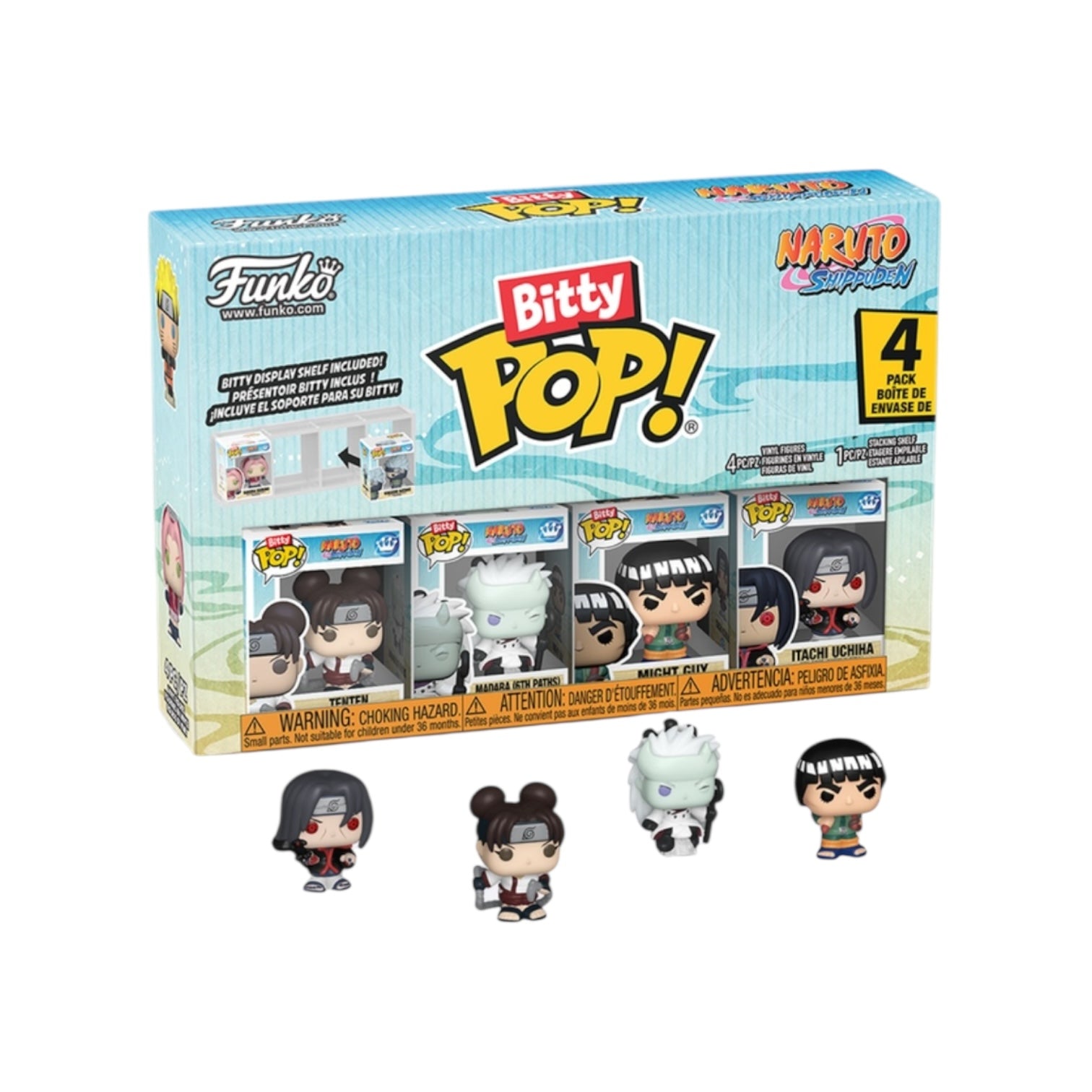 Bitty Pop! Naruto 4-Pack Series 3